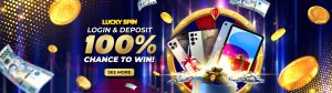 MCW Login for Lucky Spin 100% Deposit